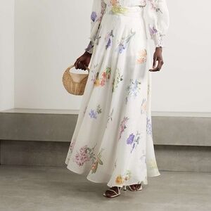 Zimmerman Natura floral top and skirt set size 0P